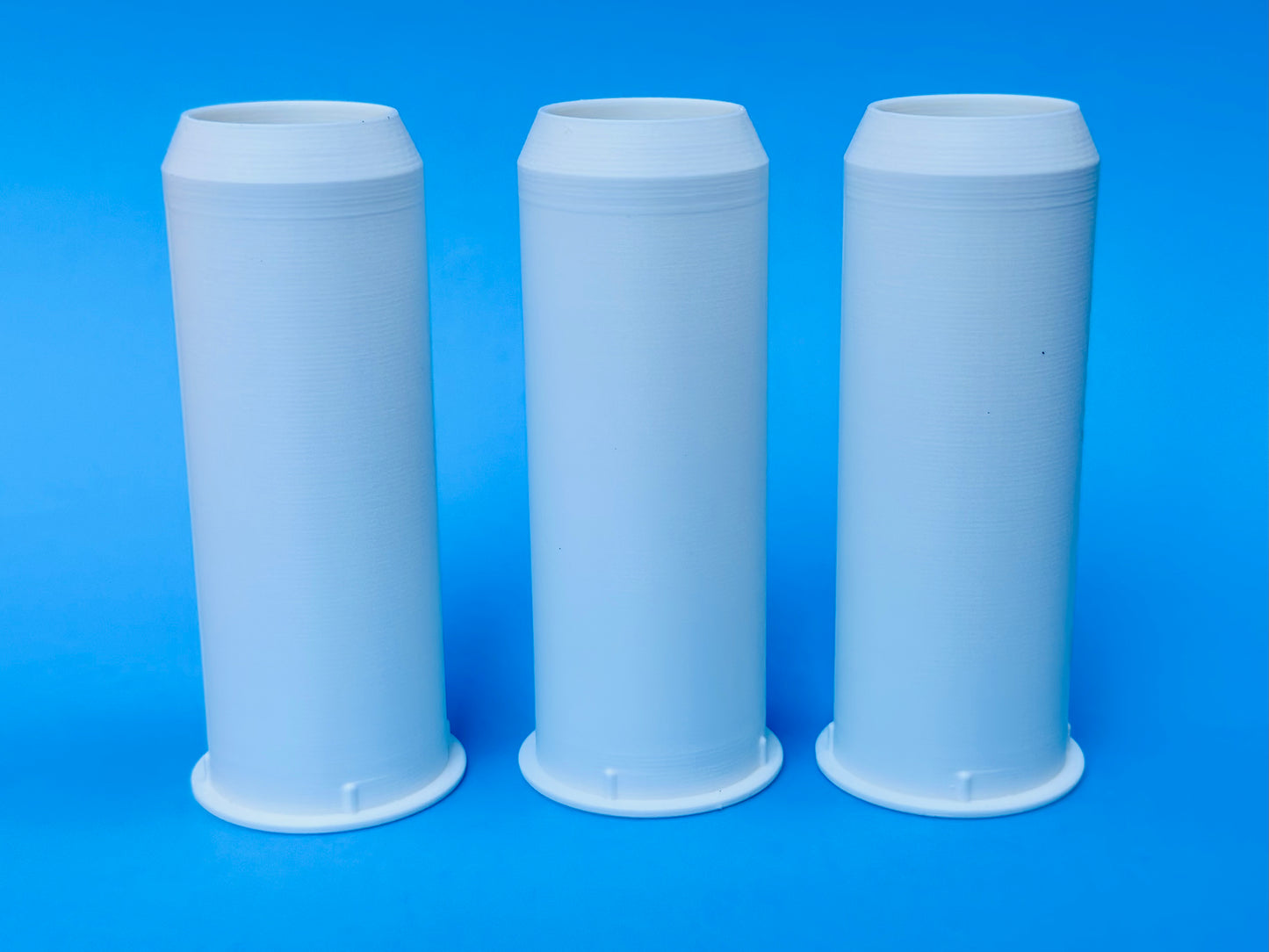 TP Glide, Toilet Paper Smooth Roller, Quiet Toilet Paper Rod Insert- White (3)