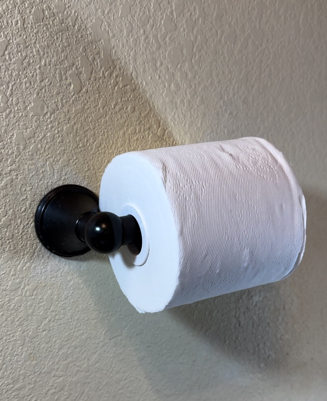 TP Glide, Toilet Paper Smooth Roller, Quiet Toilet Paper Rod Insert- White (2)