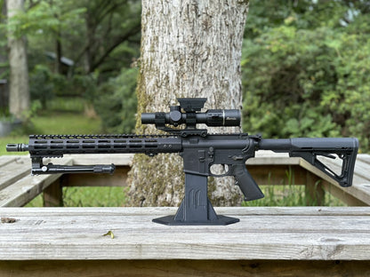 AR15 Display Stand. Elevate your AR-15 display game with our USA-made, PMAG30 AR/M4 compatible stands.